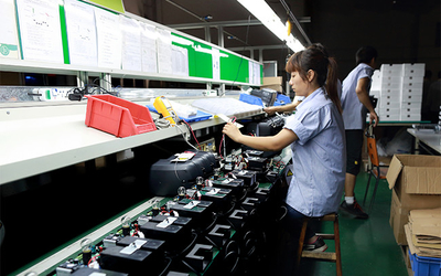 Shenzhen songrui electric door &amp; window systems Co., Ltd fabrika üretim hattı