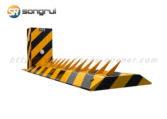 Uzaktan Kumanda 12mm Trafik Barikatları, IP67 Spike Lastik Katili